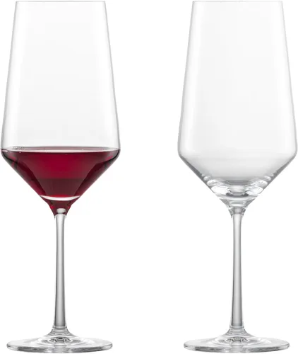 Vista 12 de ZWIESEL GLAS Pure Cabernet - Copas de vino tinto (juego de 6), elegantes copas de vino para vino tinto, copas de cristal Tritan aptas