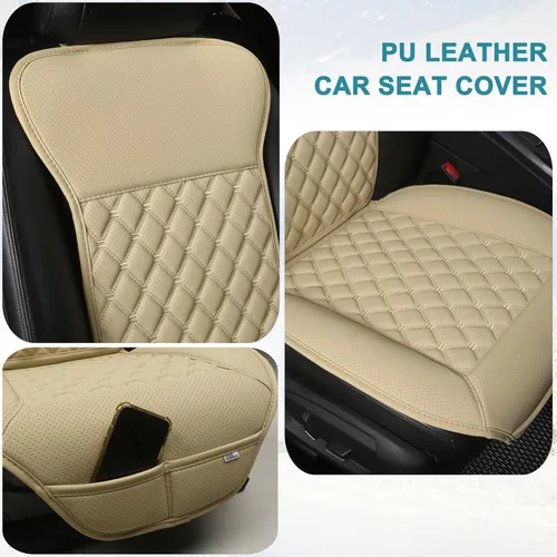 Vista 4 de Black Panther Funda para asiento de automóvil, protector de automóvil de lujo, funda universal antideslizante para asiento del conductor