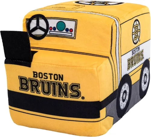 Vista 8 de Bleacher Creatures Boston Bruins Zamboni - Peluche de Kuricha de 7 pulgadas de la NHL, suave inspirado