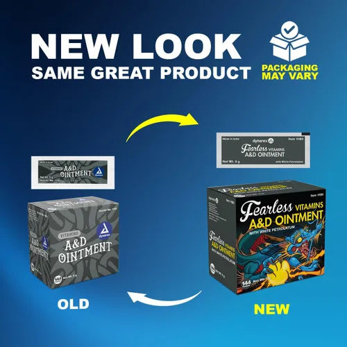 Vista 2 de Dynarex Vitaminas A & D Ungüento sin lanolina – Vitamina A y D ungüento protector para cortes menores, quemaduras, sarpullido del pañal y piel seca