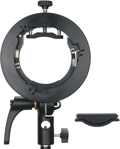 Vista 3 de Godox Soporte Speedlite S2 para montaje Bowens, soporte tipo S, versión actualizada para Godox AD200Pro AD200 V1 V860II V860III V850II TT685II TT600
