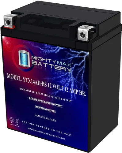 Vista 13 de Mighty Max Battery YTX20-BS - Batería de 12 voltios 18 AH, 270 CCA, recargable libre de mantenimiento SLA AGM para motocicleta