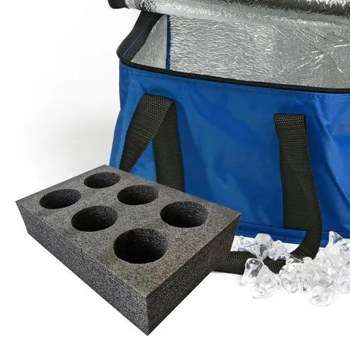 Vista 3 de Yajuyi Bandejas de espuma para café para llevar, herramienta de embalaje de bebidas, portador de bebidas para té, tiendas de comida para llevar, 6