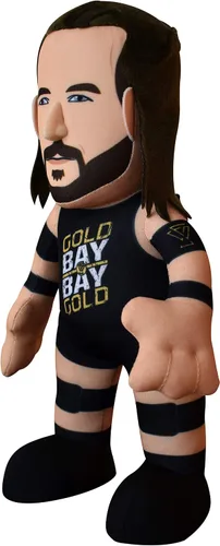 Vista 2 de Bleacher Creatures WWE Adam Cole - Figura de peluche de 10 pulgadas, una superestrella de la lucha libre para jugar o exhibir