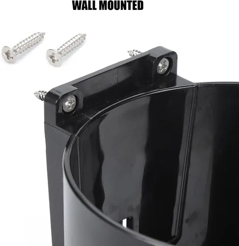 Vista 5 de Portavasos universal grande de montaje en pared, soporte de plástico resistente para bebidas, para barco, automóvil, camión, RV, UTV, tractor