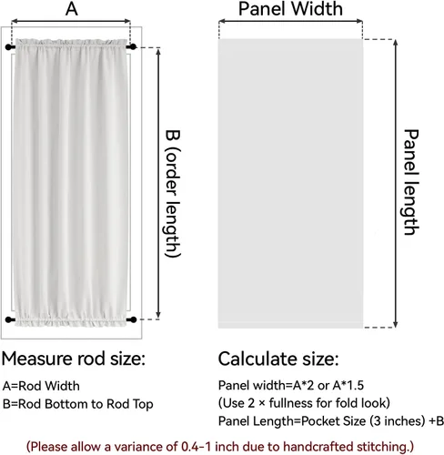 Vista 159 de Vatge - Cortinas laterales para ventana de puerta, cortinas para luz lateral de puerta frontal, 1 panel, 12 (ancho) x 72 (largo) pulgadas, aguamarina
