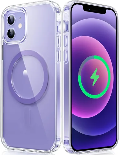 Vista 346 de FNTCASE para iPhone Air Case Clear: Fundas magnéticas para teléfono con protector de pantalla a prueba de caídas, compatibles con Magsafe, delgadas