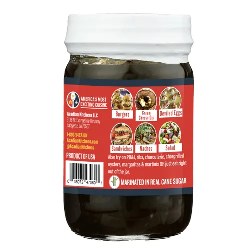 Vista 8 de Paquete variado de jalapeño – Rodajas de jalapeño confitadas de 14 onzas (2) + condimento dulce de jalapeño de 15 onzas (2), condimentos