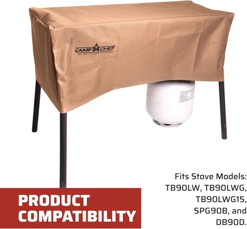 Vista 7 de Camp Chef PC42 Stove Patio Cover Fits Models TB90LW, TB90LWG, TB90LWG15,PRO90, SPG90B
