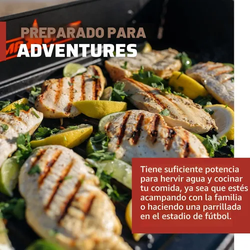 Vista 3 de Camp Chef EX60LW Explorer - Estufa de cocina modular para acampar al aire libre con 2 quemadores