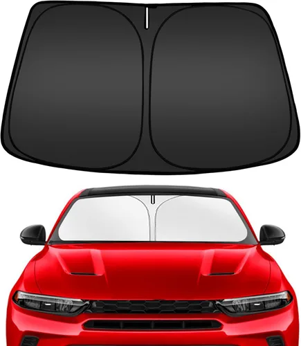 Vista 78 de ARISMOTOR Parasol para parabrisas para BMW X3 2018-2025, ajuste personalizado plegable, protector de parasol y visera solar para ventana delantera