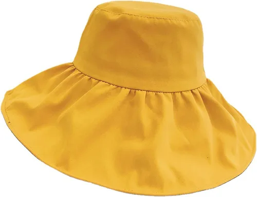 Vista 7 de BeFur Sombrero de visera solar para mujer, de ala ancha, de vinilo, para verano, pesca, protección solar UPF50, deportes al aire libre