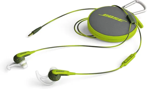 Vista 4 de Bose SoundSport Auriculares intrauditivos para dispositivos Apple (741776-0030) - Verde energético (Renovado)