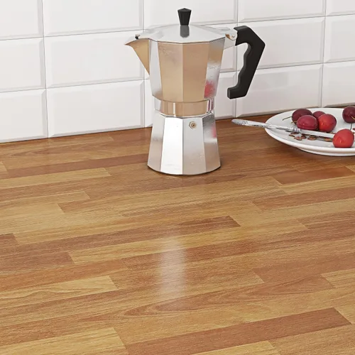 Vista 6 de Livelynine Papel de contacto de bloque de carnicero, papel de contacto impermeable, papel de contacto de madera clara para encimeras, cubiertas