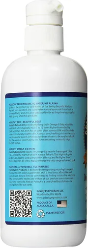 Vista 2 de Suplemento de aceite para perros Grizzly Pollock