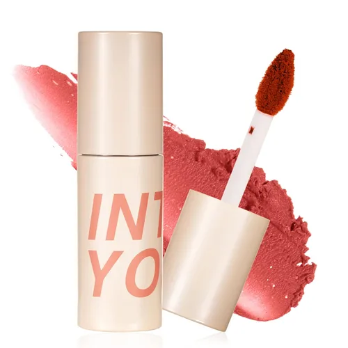 Vista 26 de INTO YOU Lápiz labial mate, Super Stay para mujer, tinte de labios de larga duración, impermeable, barro de labios, suave y ligero, mousse