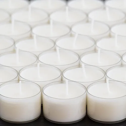 Vista 8 de Stonebriar Velas de té de 8 horas de tiempo de combustión, velas transparentes sin perfume de larga duración para decoración del hogar y ocasiones