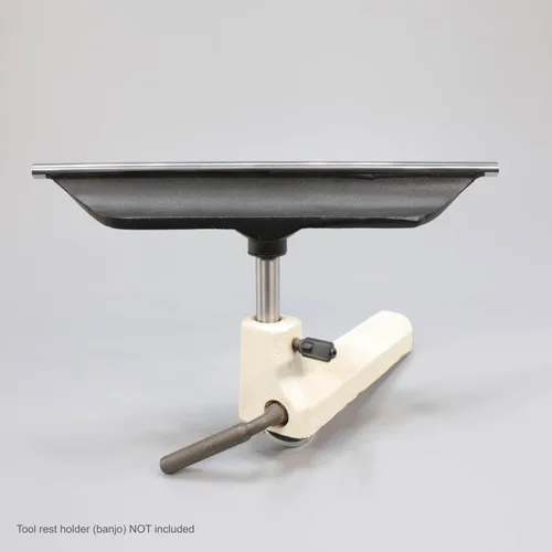 Vista 2 de Hurricane Turning Tools, Soporte de herramientas de 12 pulgadas con varilla de acero endurecido para torno de madera, longitud de poste de 4