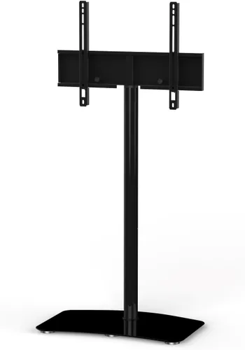 Vista 11 de SONOROUS PL-2510 - Soporte de TV premium para sala de estar y dormitorio, moderno soporte de piso de lujo con soporte giratorio y base de vidrio