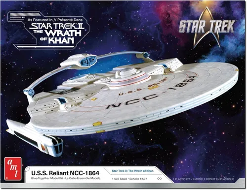 Vista 11 de AMT 1296 Star Trek Clásico U.S.S. Enterprise 1:650 Kit de Modelado