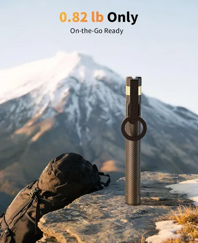 Vista 7 de Trípode magnético de 65 pulgadas para iPhone, trípode para selfie stick con control remoto, giratorio de 360°, soporte de teléfono extensible