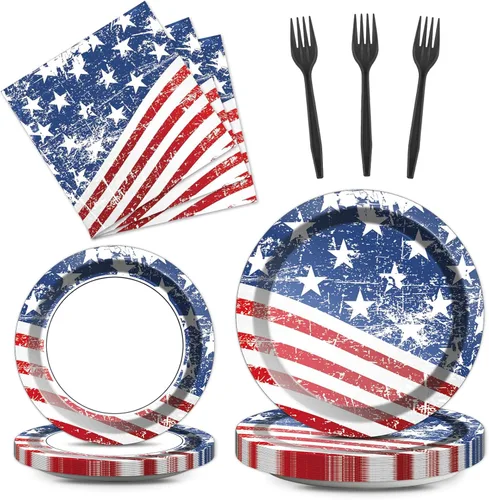 Vista 20 de Qyeahkj Juego de 100 platos de papel y servilletas de abeja, suministros para fiesta de primer cumpleaños, suministros para el primer cumpleaños