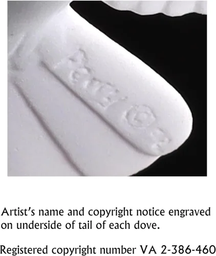 Vista 7 de Pareja de palomas de Solo en casa 2 Réplicas auténticas hechas en EE. UU. Directamente de John Perry, quien las creó para la película