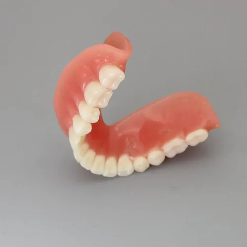 Vista 6 de Demostración de implantes inferiores de 4 implantes para enseñar y estudiar