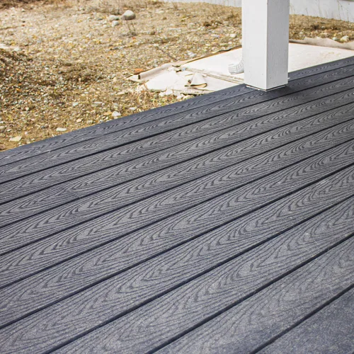 Vista 19 de Tornillo de madera compuesto gris castillo de 2-3/4 pulgadas, cabeza de accionamiento Torx/Star Drive Head - Recubierto Exterior - Compatible