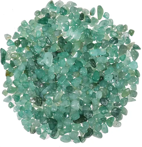 Vista 13 de Piedras preciosas naturales de amazonita de 5 a 0.315 in a granel, piedras preciosas de cristal perforadas de forma irregular para hacer joyas