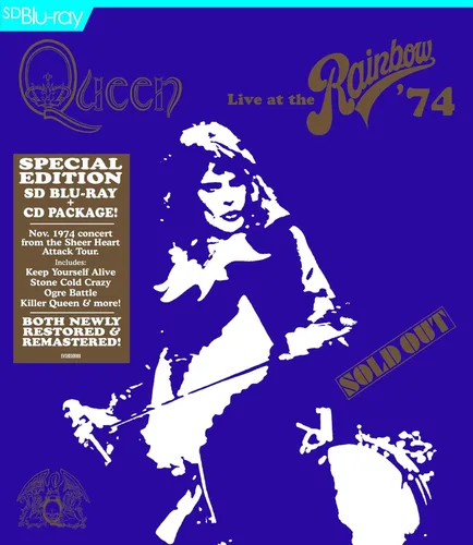 Queen Live at the Rainbow '74 Blu-ray