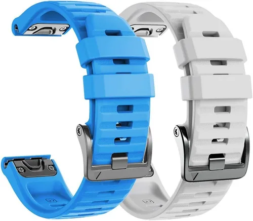 Vista 12 de NotoCity Compatible con Fenix 6 Pro Band 0.866 in Easy Fit para Fenix 5/Fenix 5 Plus/Fenix 6/Fenix 6 Pro/Forerunner 935/Forerunner 945/Approach negro