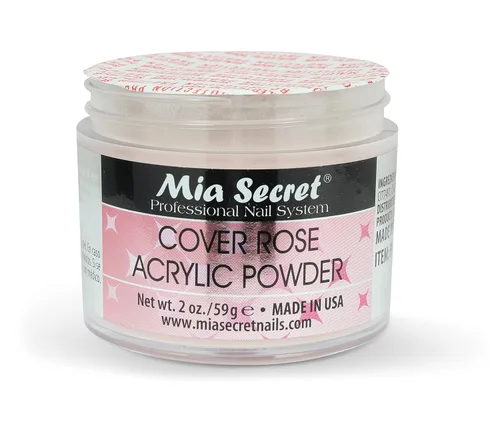 Vista 5 de Mia Secret Cover Rose Polvo Acrílico 2 Oz