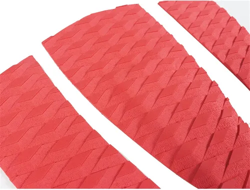 Vista 5 de Bolsa de protección para tabla de surf, 3 piezas, almohadilla de tracción para tabla de surf, almohadilla de cola de EVA, para Funboard Fish