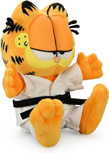 Vista 7 de Kidrobot Karate Garfield Karate GI - Peluche mediano