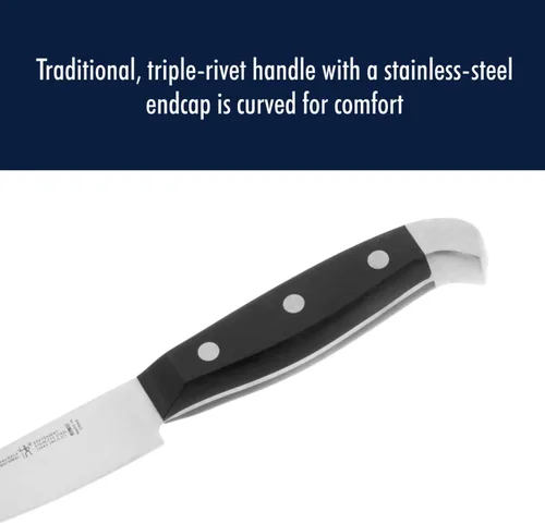 Vista 5 de HENCKELS Statement Razor-Sharp 8-inch Bread Knife, Cake Knife, German Engineered Informed by 100+ Years of Mastery, Black