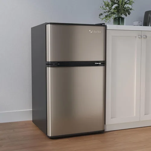 Vista 2 de EdgeStar 3.1 Cu. ft. Energy Star Heladera/freezer compacto - acero inoxidable