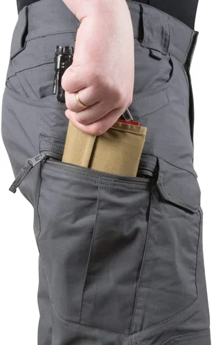 Vista 5 de helikon-tex Hombre Urban Tactical Pantalones Cortos 8.5" Taiga Verde