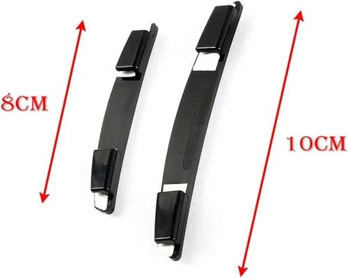 Vista 2 de 4 protectores universales de protección de borde lateral de puerta de automóvil, autoadhesivos, antiarañazos, protector de colisión, para borde