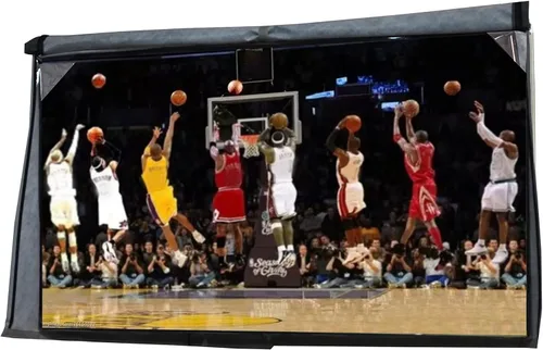 Vista 8 de Funda para TV al aire libre de 22"-24"-26", con forro resistente a rayones, protector LED de pantalla, mejor compatibilidad con monturas y soportes