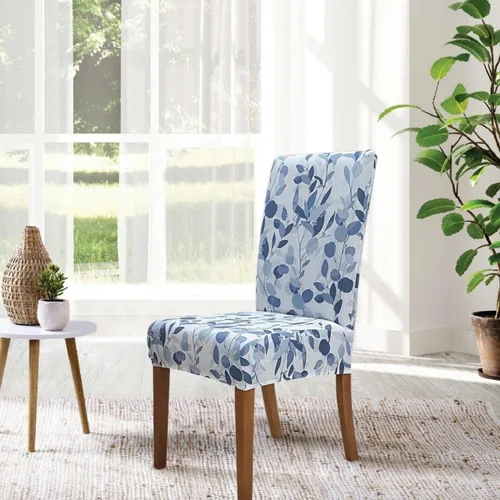 Vista 62 de SPRINGRICO Juego de 4 fundas para sillas de comedor, fundas elásticas para sillas de comedor, de elastano lavables, fundas para sillas Parsons