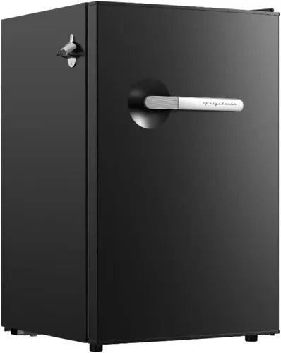 Vista 8 de Frigidaire, refrigerador compacto de 4.5 pies cúbicos de la serie retro, con abridor de botellas lateral incorporado, verde