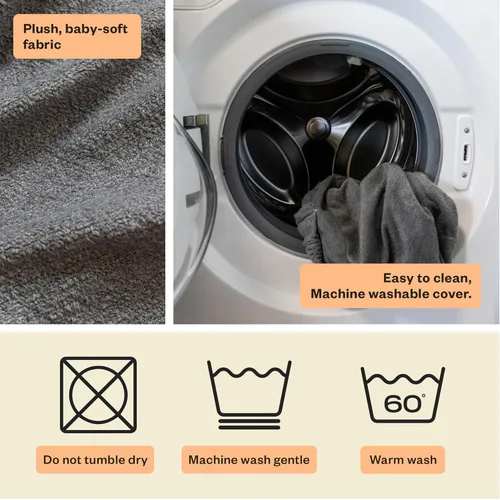 Vista 3 de My Brest Friend - Cojín de lactancia Deluxe - Confort mejorado con funda extraíble - Almohada ergonómica para lactancia para el máximo soporte