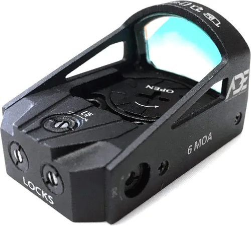 Vista 3 de Ade Advanced Optics RD3-012-G-1 6moa Green Dot Sight para pistola compatible con Doctor/Venom/Fastfire Red Dot Footprint