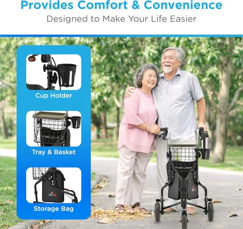 Vista 2 de Nova Traveler Andador de 3 ruedas