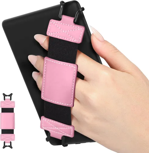 Vista 15 de MoKo Correa de mano suave para Kindle eReaders Fire Tablet de 6-8" Kindle/Kobo/Voyaga/Lenovo/Sony Kindle E-Book Tablet, Correa de mano versátil