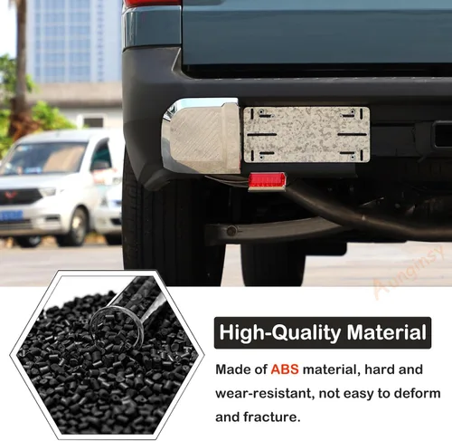 Vista 3 de Aunginsy Protector de Parachoques Delantero y Trasero para Auto Compatible con Ford Maverick 2022 2023 2024 Camioneta Pickup Protección de Borde