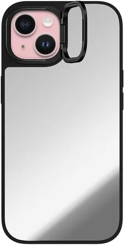 Vista 51 de CASETiFY Funda de espejo para iPhone Air [Reflejante/Compatible con Magsafe / Protección contra caídas de 4.9 pies de grado militar 1X] - Negro