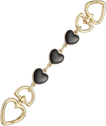 Vista 10 de AGEN KGEN Cadena extensora de correa para bolso de mano para mujer, exquisita correa de cadena de repuesto