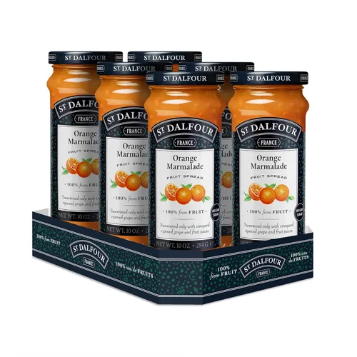 Vista 31 de St. Dalfour Untable de fruta de frambuesa negra, 10 onzas, 100% de frutas, sin ingredientes artificiales, sin OMG, sin azúcar de caña, todo natural